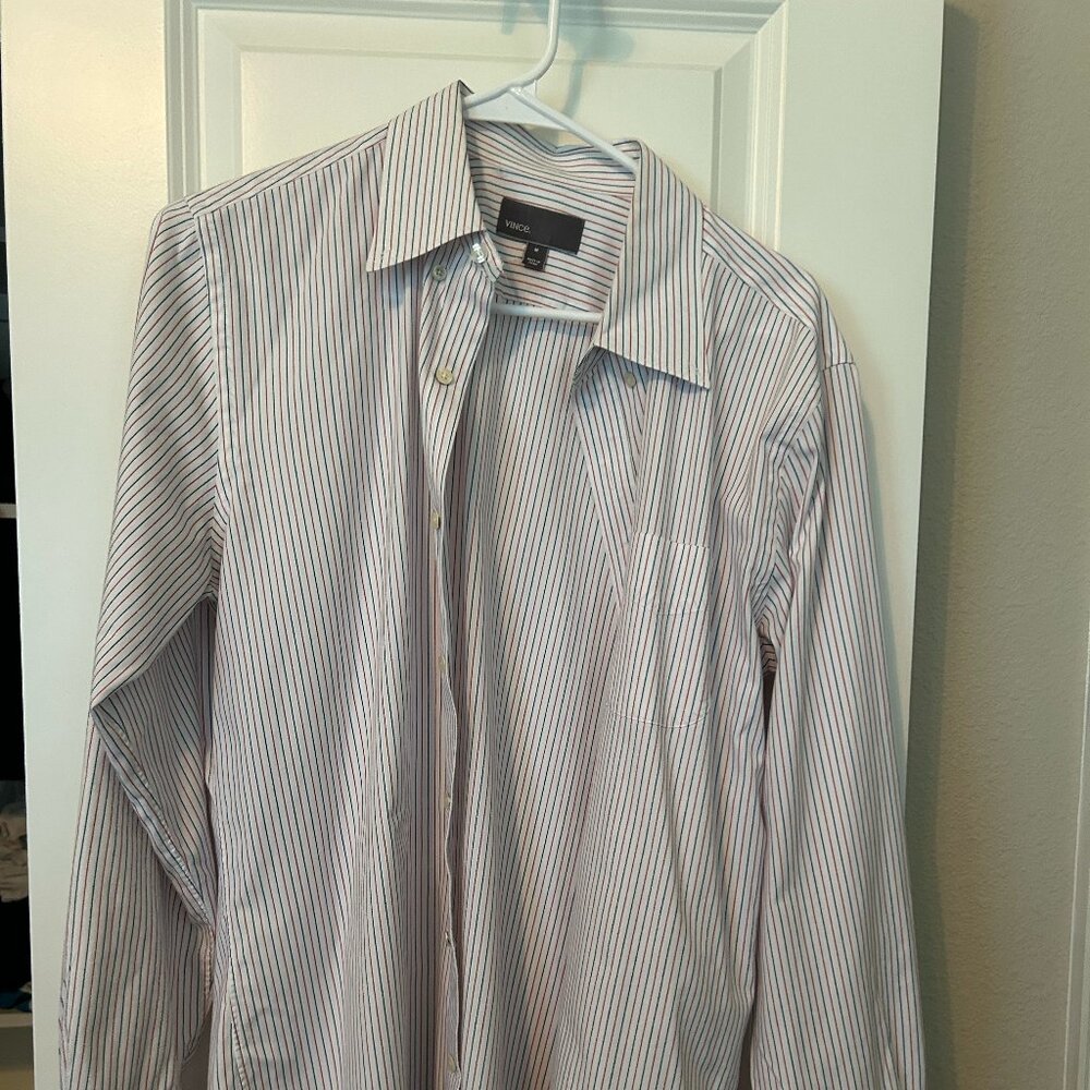 Men's Medium Button Down Dress Shirt.